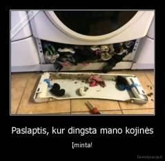 Paslaptis, kur dingsta mano kojinės - Įminta!