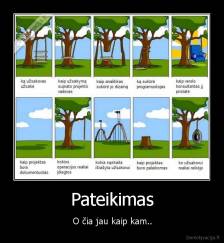 Pateikimas - O čia jau kaip kam..