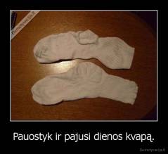 Pauostyk ir pajusi dienos kvapą. - 