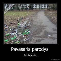 Pavasaris parodys  - Kur kas šiko.