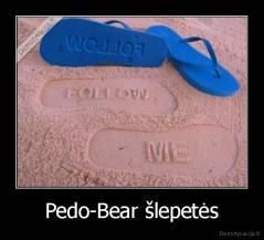 Pedo-Bear šlepetės - 
