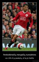 Penkiolikmečių mergaičių numylėtinis - vos 10% iš jų pasakytų, už ką jis žaidžia