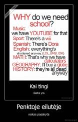 Penktoje eilutėje - viskas pasakyta