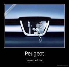 Peugeot - russian edition