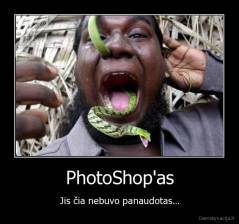 PhotoShop'as - Jis čia nebuvo panaudotas...