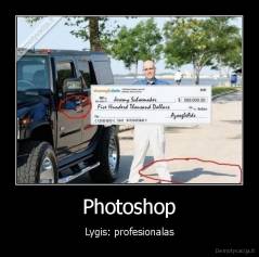 Photoshop - Lygis: profesionalas
