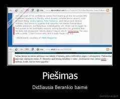 Piešimas - Didžiausia Berankio baimė