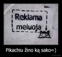 Pikachiu žino ką sako=) - 