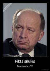 Pikts snukis - Nepatinka kas ???