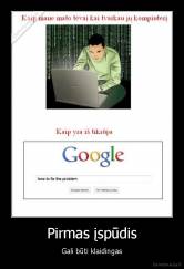 Pirmas įspūdis - Gali būti klaidingas