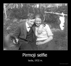 Pirmoji selfie  - lazda, 1932 m.