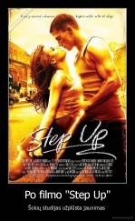 Po filmo "Step Up" - Šokių studijas užplūsta jaunimas 