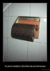 Po pirmo bandymo užmiršite kas yra hemorojus - 