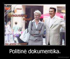 Politinė dokumentika. - 