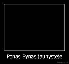 Ponas Bynas jaunysteje - 
