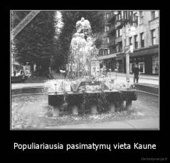 Populiariausia pasimatymų vieta Kaune - 