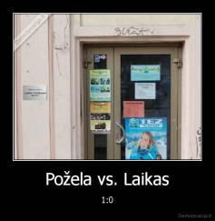 Požela vs. Laikas - 1:0