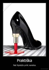 Praktiška - Net lūpdažio pirkt nereikia