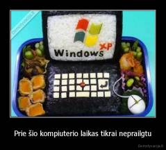 Prie šio kompiuterio laikas tikrai neprailgtu - 