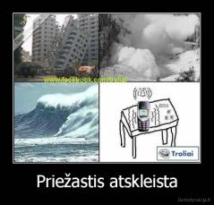 Priežastis atskleista - 