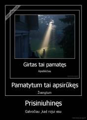 Prisiniuhinęs - Galvočiau ,kad rojui esu
