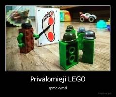 Privalomieji LEGO - apmokymai