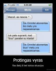 Protingas vyras - Ras išeitį iš bet kokios situacijos