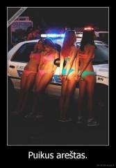 Puikus areštas. - 