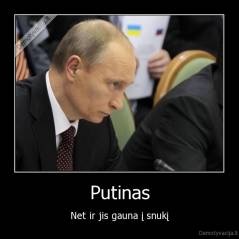 Putinas - Net ir jis gauna į snukį