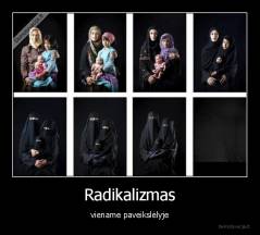 Radikalizmas - viename paveikslėlyje