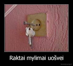 Raktai mylimai uošvei - 