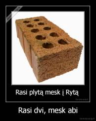 Rasi dvi, mesk abi - 