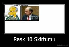 Rask 10 Skirtumu - 