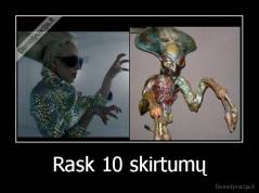 Rask 10 skirtumų - 