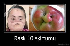 Rask 10 skirtumu - 