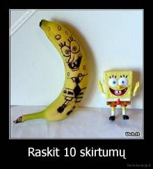 Raskit 10 skirtumų - 