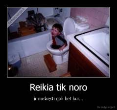 Reikia tik noro - ir nuskęsti gali bet kur...