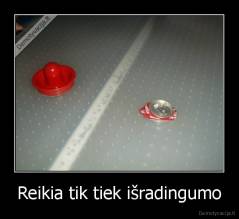 Reikia tik tiek išradingumo - 