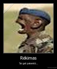 Rėkimas - Tai gali pakenkti...