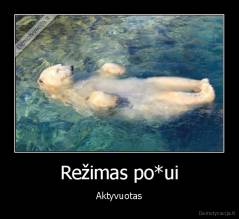 Režimas po*ui - Aktyvuotas