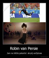 Robin van Persie  - Jam ne kliūtis pakartot  skrydį varžybose