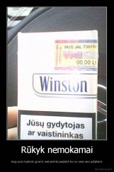 Rūkyk nemokamai - Jeigu jums nusibodo gyventi, neskubėkite pasidalyti tuo su visais savo pažįstama