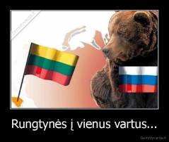 Rungtynės į vienus vartus... - 