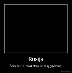 Rusija - Šalis, kuri TIKRAI skirs 12 balų graikams.