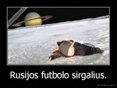 Rusijos futbolo sirgalius. - 