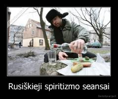 Rusiškieji spiritizmo seansai - 