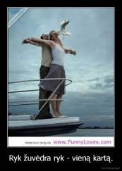 Ryk žuvėdra ryk - vieną kartą. - 