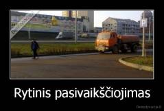 Rytinis pasivaikščiojimas - 