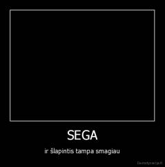 SEGA - ir šlapintis tampa smagiau