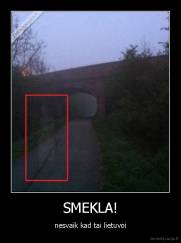 SMEKLA! - nesvaik kad tai lietuvoi